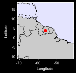 TAFELBERG SURINAM Local Context Map