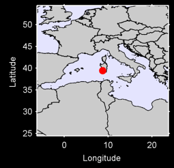 VILLACIDRO SARDINIA/MU 15 Local Context Map