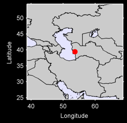 CHELEKEN  TURKMEN      FORMER Local Context Map