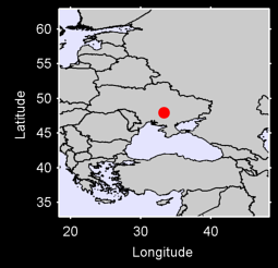 KRIVOJ ROG Local Context Map