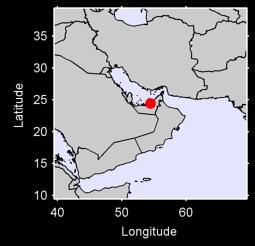 ABU DHABI BATEEN AIRPORT Local Context Map