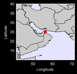 FUJAIRAH INTL AIRPORT Local Context Map