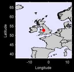 SHAWBURY  ENGLAND      UNITED Local Context Map