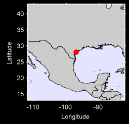 ROCKPORT ARANSAS CO AP Local Context Map