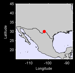 DRYDEN TERRELL COUNTY AP Local Context Map