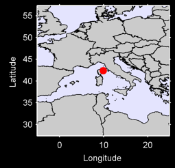 ISOLA GORGONA Local Context Map