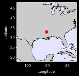 YAZOO CITY 5 NNE Local Context Map