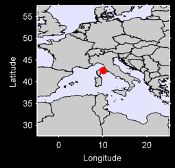 PIANOSA ISLAND Local Context Map