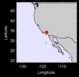 MOUNT WILSON, CA. Local Context Map