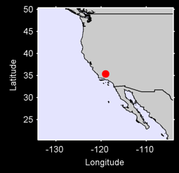 BAKERSFIELD KERN COUNTY ARPT Local Context Map