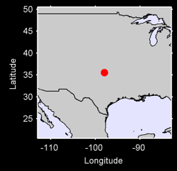 EL RENO 5 WNW MESONET Local Context Map