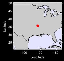 BATESVILLE RGNL AP Local Context Map