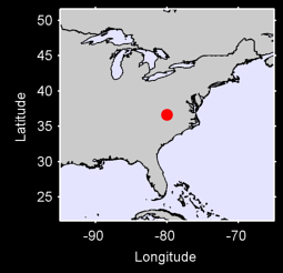 MARTINSVILLE B RIDGE AP Local Context Map