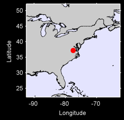 PETERSBURG DINWIDDIE CO AP Local Context Map