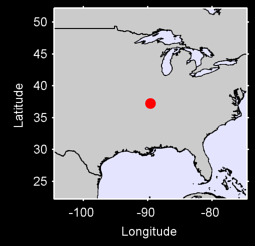 CAPE GIRARDEAU MUNICIPAL AP Local Context Map