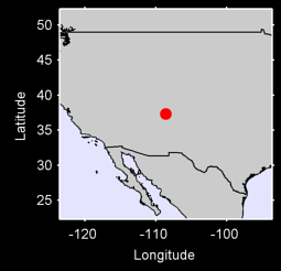 CORTEZ MONTEZUMA COUNTY AP Local Context Map