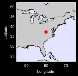 ROANOKE WOODRUM FIELD Local Context Map