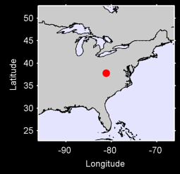 BECKLEY (RALEIGH CTY. MEMORIAL AIRPORT),  WV. Local Context Map