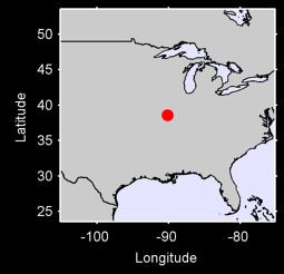 CAHOKIA ST LOUIS AP Local Context Map