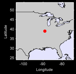 VANDALIA FAA AIRPORT Local Context Map