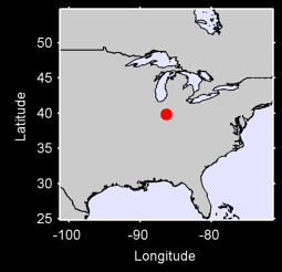 INDIANAPOLIS EAGLE CREEK AP Local Context Map