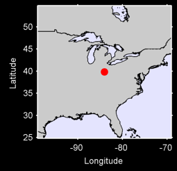 DAYTON/WRIGHT-PATTERSON AFB, OH. Local Context Map