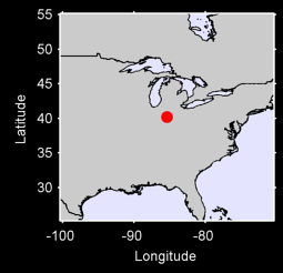 MUNCIE BALL STATE UNIV Local Context Map