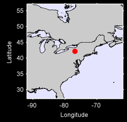 ELMIRA CORNING REGIONAL AP Local Context Map