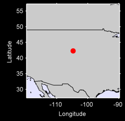 GUERNSEY 2 NW USBR Local Context Map