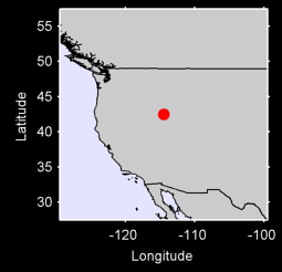 TWIN FALLS SUN VLY RGNL AP Local Context Map