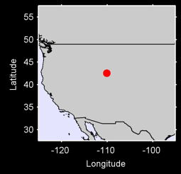 BIG PINEY-MARBLETON AIRPRT Local Context Map