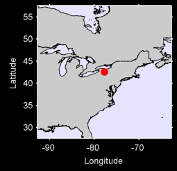 DANSVILLE/MUNICIPAL,  NY. Local Context Map