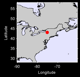 UTICA ONEIDA COUNTY AP Local Context Map