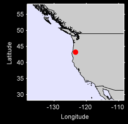 ROSEBURG MUNICIPAL AP Local Context Map