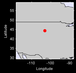 RAPID CITY/REGIONAL AIRPORT, Local Context Map