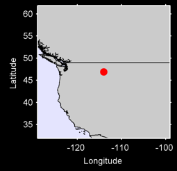 MISSOULA / JOHNSON-BELL FIELD, MT. Local Context Map