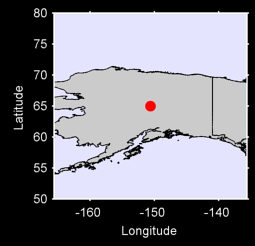 MANLEY HOT SPRINGS, AK. Local Context Map