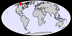 FORT YUKON ALASKA  U.S. Global Context Map