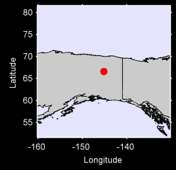 FORT YUKON ALASKA  U.S. Local Context Map