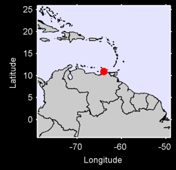 PORLAMAR (AEROPUERTO INT. DEL CARIBE) Local Context Map