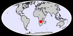 MONGU S. RHODESIA/ZAMBIA Global Context Map