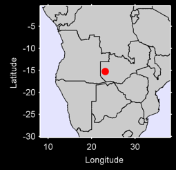 MONGU S. RHODESIA/ZAMBIA Local Context Map