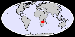 BROKEN HILL S. RHODESIA/ZAMBIA Global Context Map