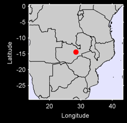BROKEN HILL S. RHODESIA/ZAMBIA Local Context Map