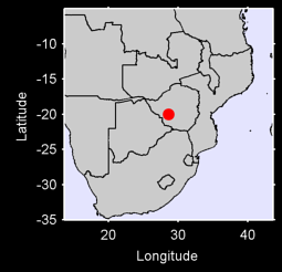 BULAWAYO AIRPORT Local Context Map