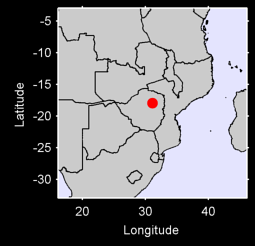 HARARE (KUTSAGA AIRPORT) Local Context Map