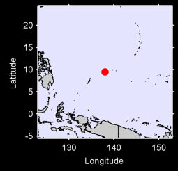 WEATHER SERVICE OFFICE, YAP, CAROLINE IS. Local Context Map