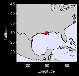 NEW ORLEANS/MOISANT INT., LA. Local Context Map