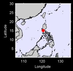 CLARK AFB, LUZON Local Context Map