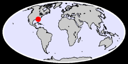 MOULTRIE SPENCE FIELD AFB Global Context Map